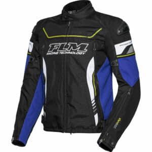 FLM Octane Textiljacke schwarz/blau/weiß/gelb L Herren