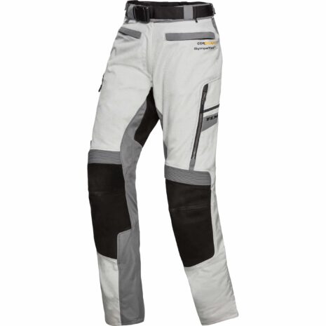 FLM Touren Damen Leder-Textilhose 4.0 grau/schwarz XL Damen