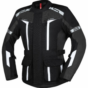 IXS Evans-ST 2.0 Tour Textiljacke schwarz/grau/weiß XL Herren