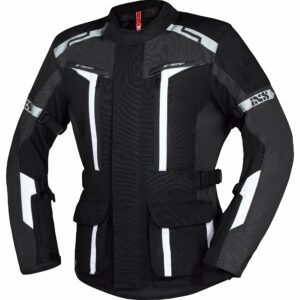 IXS Evans-ST 2.0 Tour Textiljacke schwarz/grau/weiß 4XL Herren