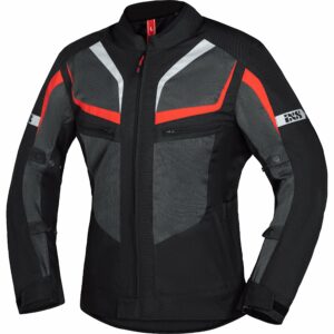 IXS Gerona-Air 1.0 Tour Textiljacke schwarz/grau/rot 3XL Herren