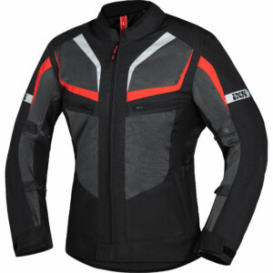 IXS Gerona-Air 1.0 Tour Textiljacke schwarz/grau/rot M Herren