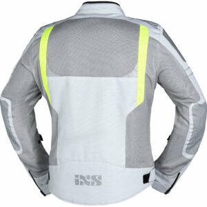 IXS Trigonis-Air Sportstourer Textiljacke hellgrau/grau/n. g 3XL Herren