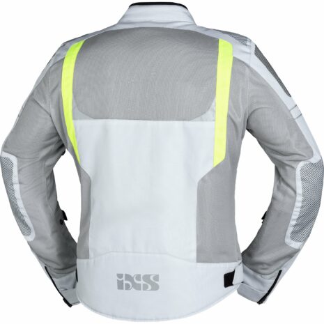 IXS Trigonis-Air Sportstourer Textiljacke hellgrau/grau/n. g 5XL Herren