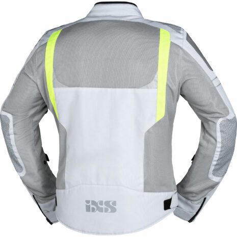 IXS Trigonis-Air Sportstourer Textiljacke hellgrau/grau/n. g 4XL Herren