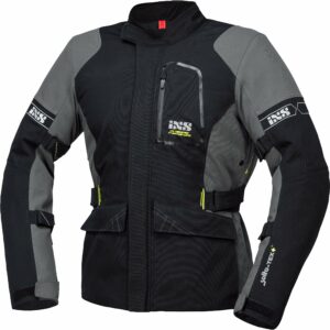 IXS Laminat-ST-Plus Tour Textiljacke schwarz/grau XL (lang) Herren