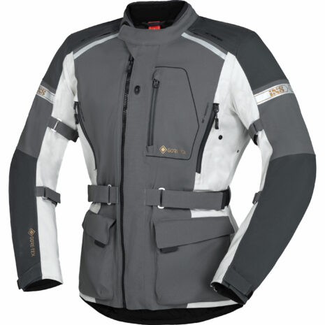 IXS Tour Textiljacke Master-GTX 2.0 grau/hellgrau M Herren