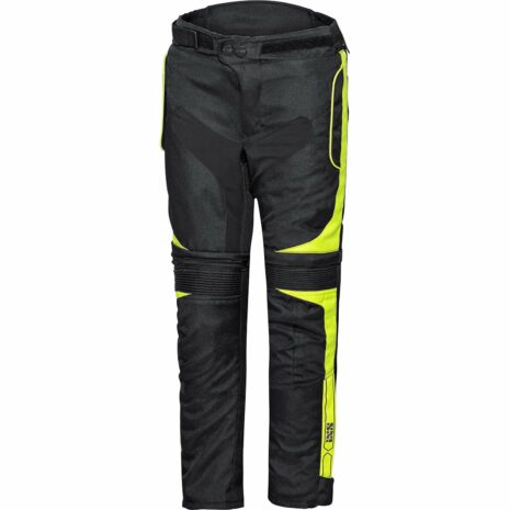 IXS ST Tour 1.0 Kinder Textilhose schwarz/fluogelb 134-140