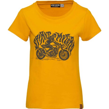 Spirit Motors Racing Ruby Damen T-Shirt gelb M Damen