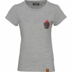 Spirit Motors Eager Ellie Damen T-Shirt grau L Damen