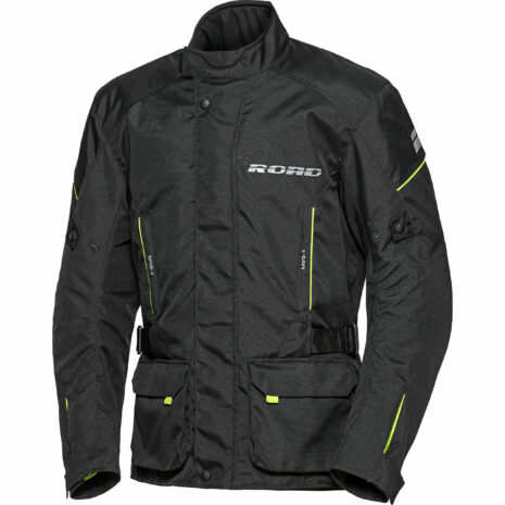 Road Touring WP Textiljacke 1.0 schwarz/neongelb M Herren