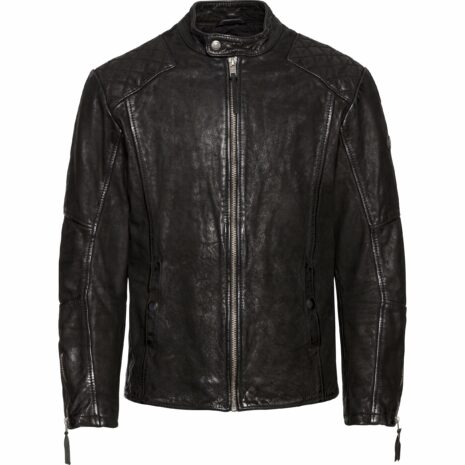 Spirit Motors Smoky Trevor Lederjacke schwarz L Herren