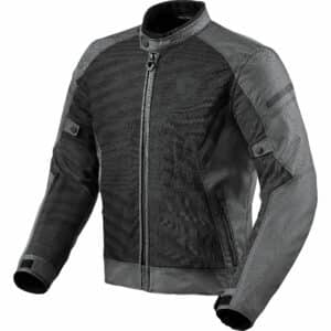 REV'IT! Torque 2 H2O Textiljacke schwarz/grau 4XL Herren