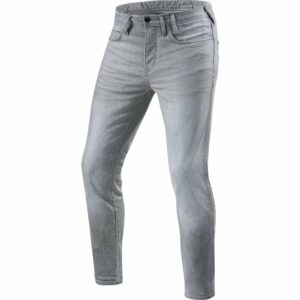 REV'IT! Piston 2 SK Jeanshose hellgrau 32/34 Herren