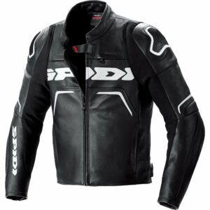 SPIDI Evorider 2 Lederjacke schwarz/weiß 54 Herren