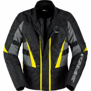 SPIDI Street Evo H2Out Textiljacke schwarz/gelb L Herren