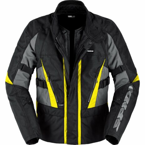 SPIDI Street Evo H2Out Textiljacke schwarz/gelb L Herren