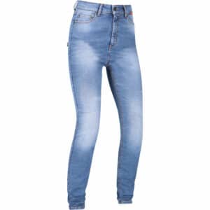 Richa Second Skin Damen Jeans kurz washed blau 38 Damen