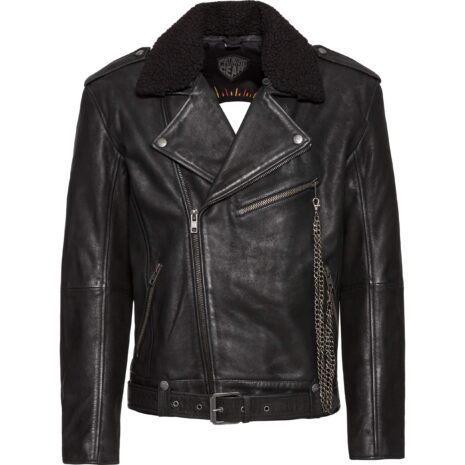 Spirit Motors Smoky Liam Lederjacke schwarz XL Herren