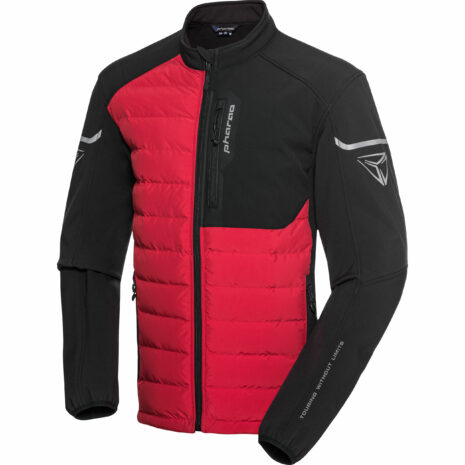 Pharao Treton + Steppjacke schwarz/rot L Herren