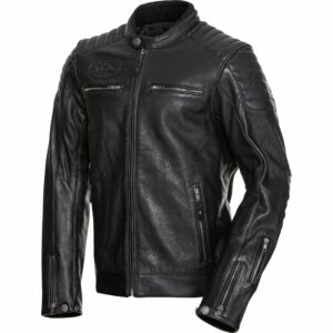 John Doe Storm Lederjacke schwarz XL Herren