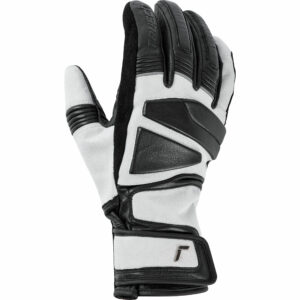 Reusch Stormrider Leder/Textilhandschuh lang grau 8 Herren