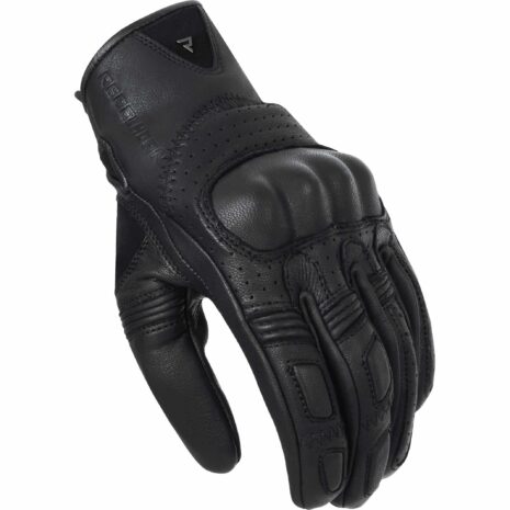 Rebelhorn Thug II Damen Lederhandschuh perforiert schwarz M Damen