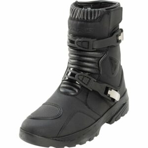 Pharao Robson WP Damen Motorradstiefel kurz schwarz 41 Damen