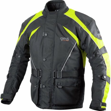 GMS Twister Textiljacke schwarz/gelb 4XL Herren