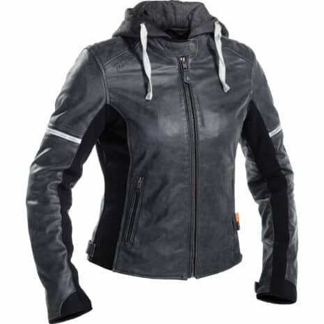 Richa Toulon 2 Damen Lederjacke grau 44 Damen