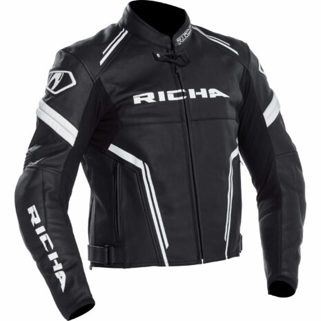 Richa Assen Lederjacke weiß 114 (58 lang) Herren