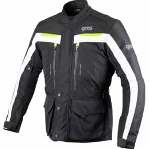 GMS Gear Textiljacke schwarz/weiß/gelb L Herren