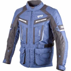 GMS Track Light Textiljacke blau/schwarz L Herren