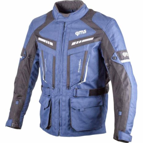 GMS Track Light Textiljacke blau/schwarz 6XL Herren