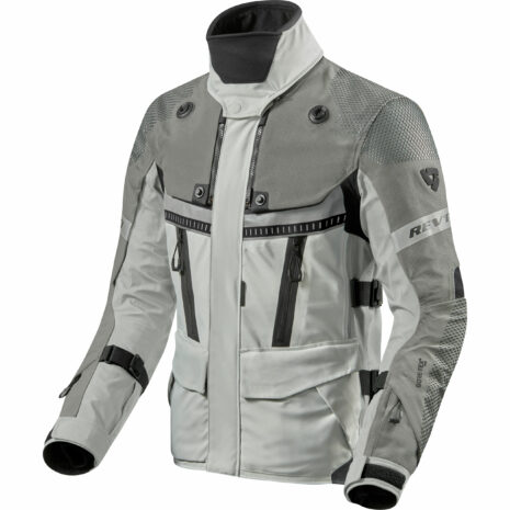 REV'IT! Dominator 3 GTX Textiljacke silber/anthrazit M Herren