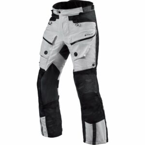 REV'IT! Defender 3 GTX Textilhose silber/schwarz S Herren