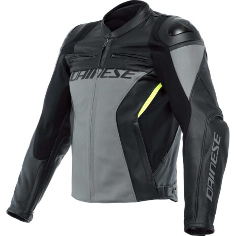 Dainese Racing 4 Lederkombijacke schwarz/grau 56 Herren