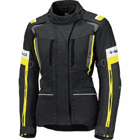 Held 4-Touring II Damen Textiljacke schwarz/neongelb L Damen