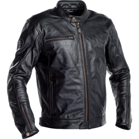 Richa Normandie Lederjacke schwarz 56 Herren