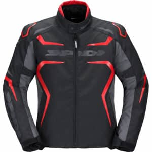 SPIDI Race-Evo H2Out Textiljacke schwarz/rot L Herren