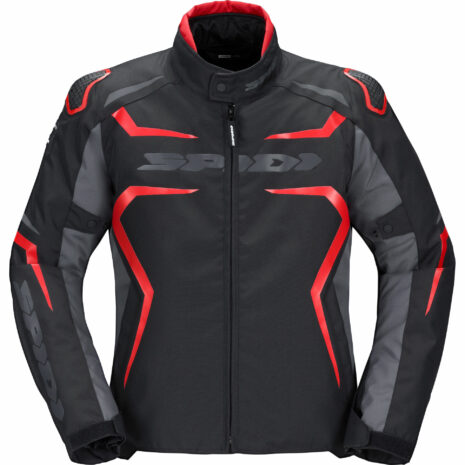 SPIDI Race-Evo H2Out Textiljacke schwarz/rot 5XL Herren