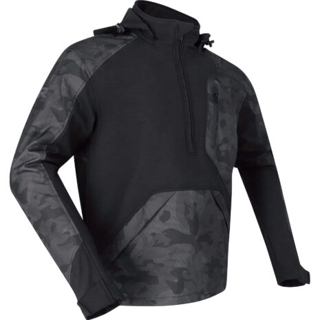 Richa Berlin Textiljacke camo grau S Herren