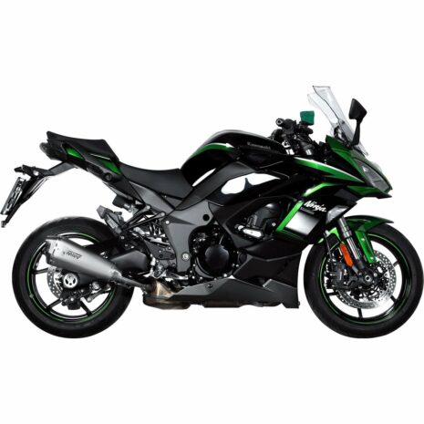 MIVV Delta Race Auspuff K.054.LDRX silber für Kawa Ninja 1000 SX