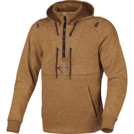 Macna Byron Hoodie hellbraun L Herren