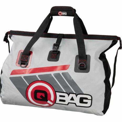 QBag Hecktasche/Gepäckrolle wasserdicht DuffelBag 50 grau/schwarz