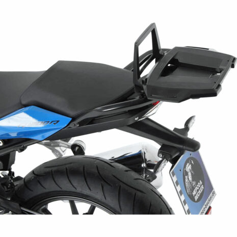 Hepco & Becker Alurack Gepäckbrücke schwarz für BMW R 1200 R LC mit OEM TC-