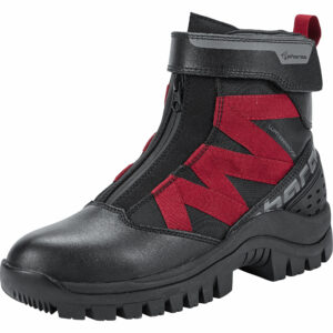 Pharao Siljan WP Damen Motorradschnürstiefel kurz schwarz 38 Damen