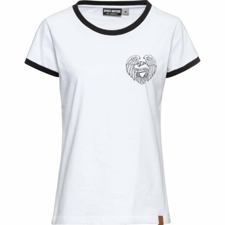 Spirit Motors Speeding Up Sarah Damen T-Shirt weiß XL Damen