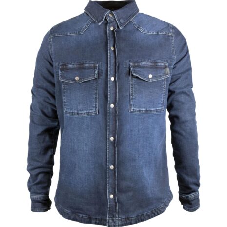 John Doe Motoshirt Hemd dunkelblau XS Herren