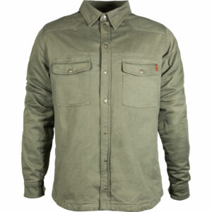 John Doe Motoshirt Hemd olive 4XL Herren